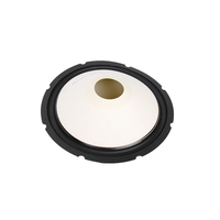 Cono de altavoz de cono de aluminio de alta calidad, piezas de altavoz