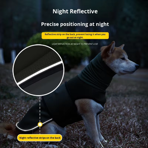 Chaleco Antiestrés para <span class=keywords><strong>Perros</strong></span>, Reflectante, Calmante, para el Miedo al Trueno, Fuegos Artificiales, Ropa de Confort para <span class=keywords><strong>Perros</strong></span> - Product Image 3