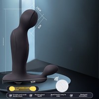 Masseur vibrant pour prostate avec télécommande sans fil pour hommes, plug anal d'expansion, jouet sexuel pour adultes - Vente en gros usine