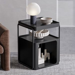 Cross-border movable side <b>table</b>, minimalist home Nordic style, <b>small</b> coffee <b>table</b> with wheels, living room sofa side <b>table</b>, - Product Image 3