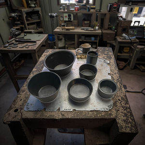 بوتقة جرافيت عالية القوة والنقاء مخصصة، 1 كجم و2 كجم و3 كجم، بوتقة سيليكون لصهر المعادن لمعالجة المعادن - Product Image 4