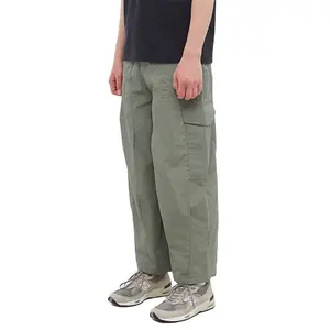 Custom Men Lightweight Nylon Balloon Pants With Cargo Pockets With Elasticated Drawstring Waist