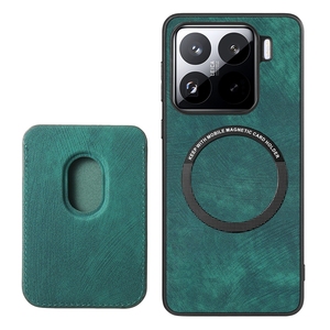 Funda trasera de piel Retro a la moda para <span class=keywords><strong>Xiaomi</strong></span> 15/15 <span class=keywords><strong>Pro</strong></span>, para <span class=keywords><strong>Redmi</strong></span> <span class=keywords><strong>Note</strong></span> 14 funda de carga inalámbrica - Product Image 2