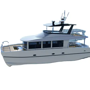 46 ft Catamaran du thuyền Sản xuất tại Trung Quốc sợi thủy tinh du thuyền để bán