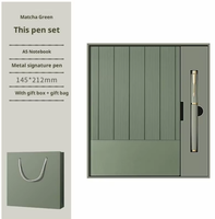 Coffret Cadeau de Papeterie Personnalisé en Cuir PU A5 pour Entreprise, Luxe Moderne et Économique, Promotionnel