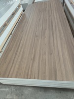 Panneau mural en PVC effet marbre brillant, imperméable et résistant aux UV, facile à installer, pour la décoration intérieure des salles de bain et des hôtels