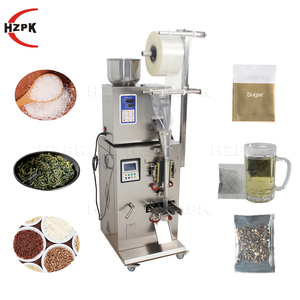 Hzpk Plastic Film Weigher Sugar Paper Sachet Condiment Bags <b>sealed</b> Multi-function Packaging Machine Manufacturers - Product Image 1