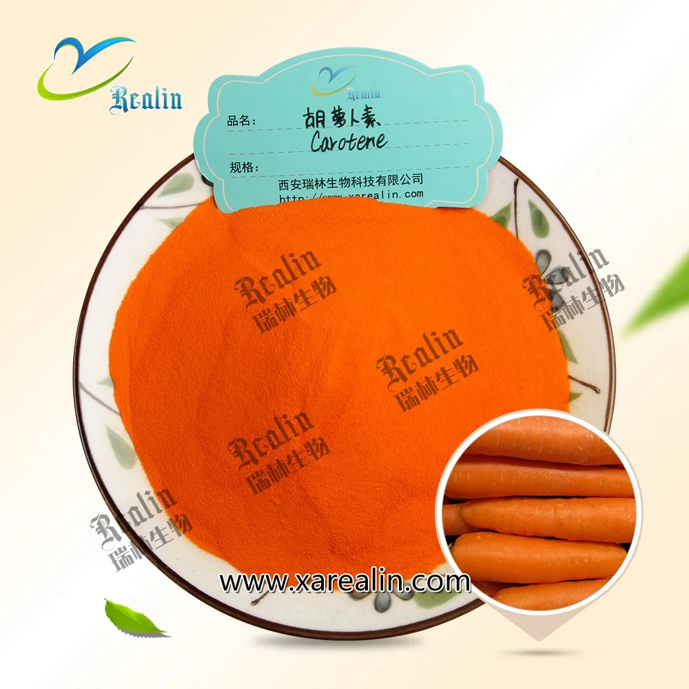 Food Additives Coloring Agent Carrot Extract Powder 1% 5% 10% 20% Beta Carotene