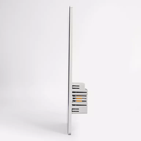 Système de serrure de porte d'hôtel intelligent de haute qualité en verre trempé ABLE avec numéro de chambre