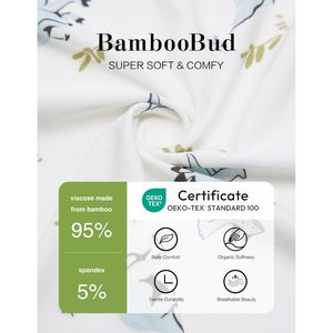 Gigoteuse bébé BambooBud sans manches 1.0 TOG avec pieds, couverture portable d'hiver pour tout-petit, 6 mois-4 ans - Product Image 3