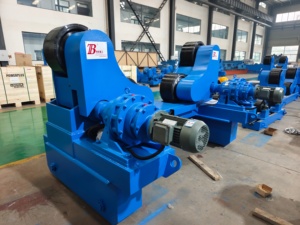 2025 <strong>Self</strong> <strong>Aligning</strong> Welding <strong>Rotator</strong> <strong>Supplier</strong> for Paired 100ton Stations Automatic Control OEM <strong>Supplier</strong> Seam Tracking PLC - Product Image 3