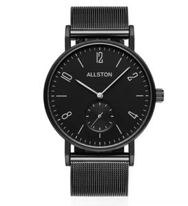 Reloj de Cuarzo Minimalista Retro Antiguo de Lujo para Hombre, con Correa de Acero Inoxidable <span class=keywords><strong>y</strong></span> <span class=keywords><strong>Dos</strong></span> Agujas <span class=keywords><strong>y</strong></span> Media, Estilo Deportivo <span class=keywords><strong>y</strong></span> Elegante - Product Image 2
