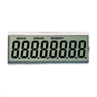 Calculatrice populaire 2026 avec écran LCD 3,5 pouces, affichage à code segmenté, compteur 8 chiffres, module personnalisable de type TN
