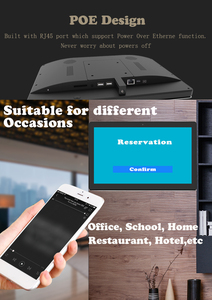 OEM Commercial 15.6 Inch Android Smart Office Panel Touch Screen Booking Display for Corporate Office - Product Image 6