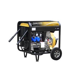 Hiearns 5kw 6kw DG8000E diesel power generator