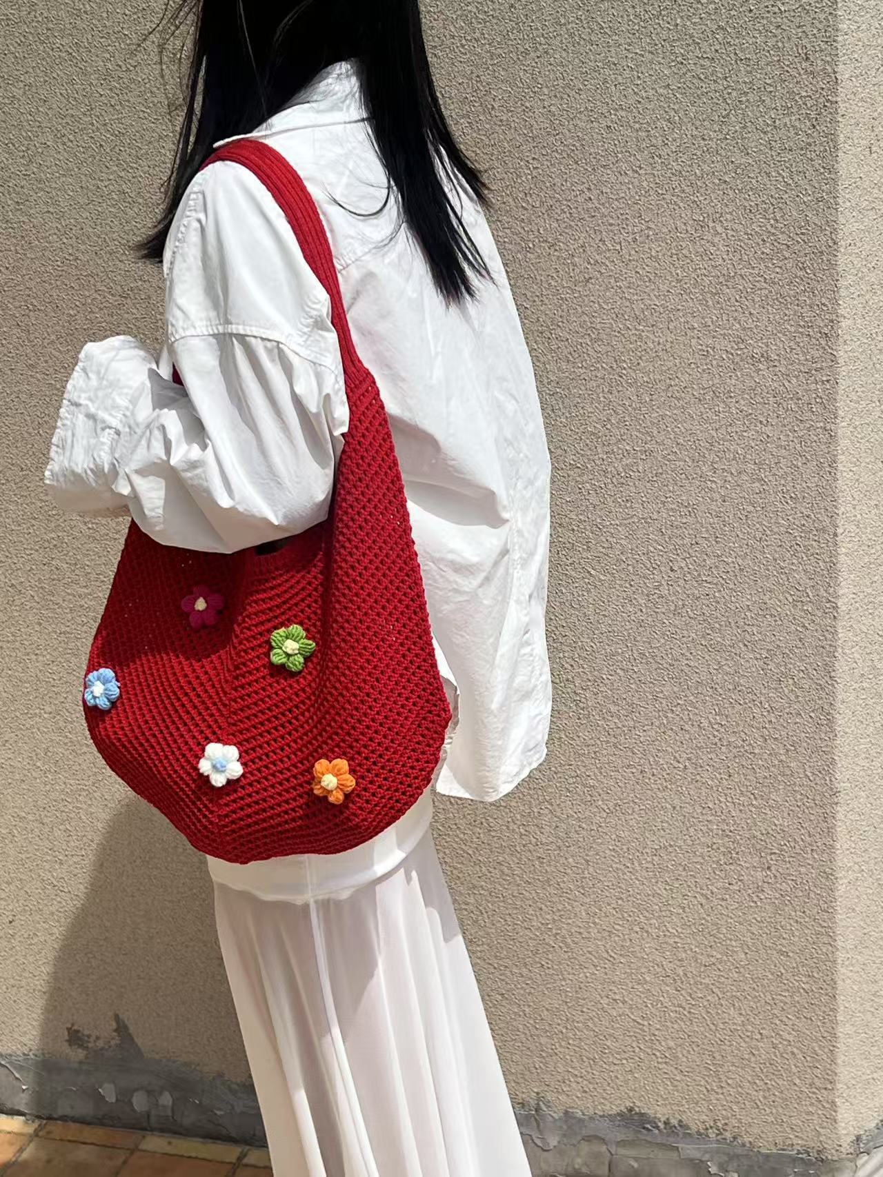 Rosso fiore sparso