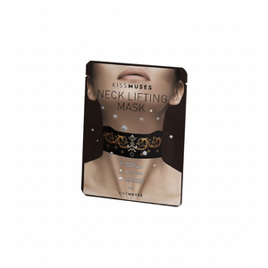 KISSMUSES Masque facial en coton taille voyage pour femmes avec feuille de levage du cou Masque pour le visage et le corps d'amélioration de la beauté naturelle de haute qualité - Product Image 2