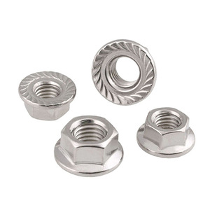 Bán trực tiếp thép không gỉ M6 M8 din6923 đánh bóng <span class=keywords><strong>Hex</strong></span> mặt bích hạt chất lượng cao cho ngành công nghiệp & ứng dụng khai thác mỏ - Product Image 3