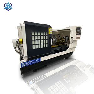 Токарный станок для обработки металла, горизонтальный токарный станок с плоской станкой с GSK/Siemens/Fanuc - Product Image 1