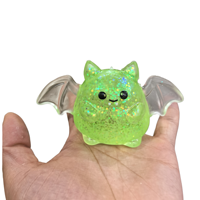Juguete Blandito de Halloween con Forma de Murciélago, Fantasma y Calabaza, de Subida Lenta, Lindo, para Aliviar el Estrés