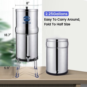 Hồng HUI LT-2.25A giấy chứng nhận NSF trọng lực ăn hệ thống lọc nước loại bỏ Florua, clo, vi khuẩn - Product Image 6