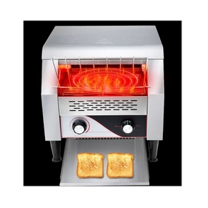 Tostadora de cinta transportadora eléctrica comercial, tostadora de pan industrial Shawarma, 2 unidades - Product Image 3