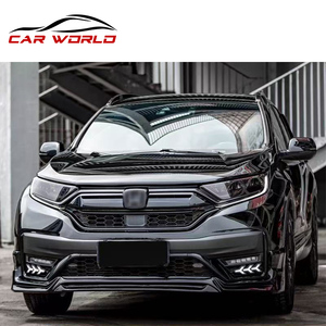 Kit de Carrocería para CR-V 2021, Estilo ABS Plástico para CRV 2020 2021 2022, Labio Delantero y Trasero, Negro Mate, Sin Color - Product Image 6