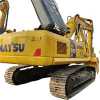 Excavatrice sur chenilles hydraulique Komatsu PC350-7 d'occasion, moteur d'origine AA6D114E-3 en bon état