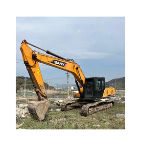 Excavatrice Sany SY215C d'occasion de Chine, 21 tonnes, de taille moyenne, sur chenilles, pour travaux de terrassement et construction municipale - Product Image 1