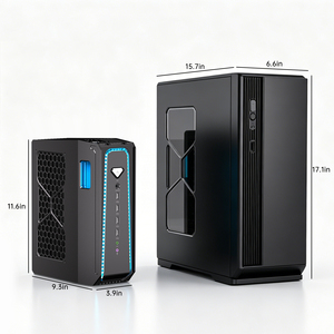 คอมพิวเตอร์เกมมิ่งขนาดเล็ก รุ่น Core I7-14700F RTX 4070 12GB ระบายความร้อนด้วย DDR5 สำหรับงานสร้างสรรค์ มินิเดสก์ท็อปคอมพิวเตอร์ SL-800 SL-800 SL-800 SL- - Product Image 2