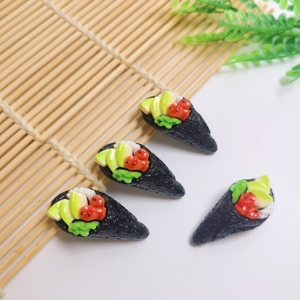 Riso per Sushi Finto in Resina, Decorazione per Vetrine di Ristoranti <span class=keywords><strong>Giapponesi</strong></span>, Oggetto di Scena per Fotografia, Decorazione da Tavolo - Product Image 1