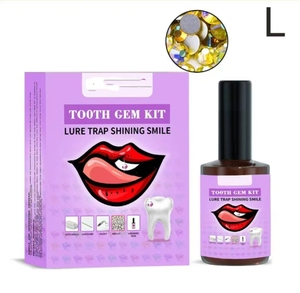 Ensemble de bijoux dentaires multicolores, faciles à retirer et à installer, magnifiques, solides et fiables, pour perceuse à eau, unisexe - Product Image 1