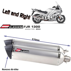 Silencieux d'échappement gauche et droit pour FJR1300 FJR <span class=keywords><strong>XJR</strong></span> <span class=keywords><strong>1300</strong></span> silencieux d'échappement de <span class=keywords><strong>moto</strong></span> DB Killer Escape - Product Image 2