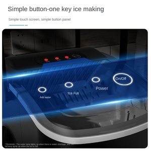 เครื่องทำน้ำแข็งแบบพกพาสำหรับใช้ในครัวบ้านเครื่องทำน้ำแข็งไฟฟ้า220V ใช้ในเชิงพาณิชย์2025 - Product Image 3