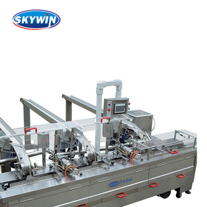 Skywin 2025 New 3 + 2 tự động Kem Biscuit Kẹp bánh quy Máy làm với dòng chảy thiết bị đóng gói - Product Image 2