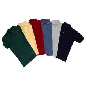 Camiseta de Golf para Hombre 100% Algodón, Lisa, para Impresión Digital de Logotipos, Manga Corta, Casual, de Secado Rápido y Ecológica - Product Image 1
