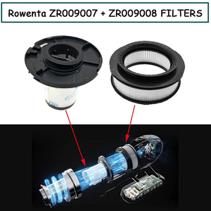 Filtre HEPA lavable pour aspirateur de remplacement pour <span class=keywords><strong>Rowenta</strong></span> ZR009007 ZR009008 Filtre de rechange pour aspirateur efficace - Product Image 4