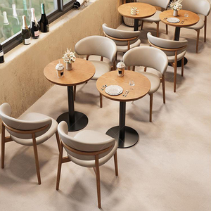 Xzy phong cách sang trọng Đồ nội thất nhà hàng phục vụ quán trà nhà hàng Nhà hàng Phương Tây kết hợp ghế sofa bàn ghế - Product Image 2