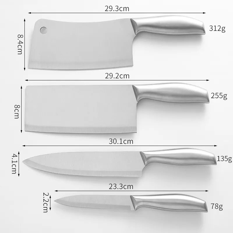스테인레스 스틸 뼈 커터 칼 전문 주방 고기 절단 칼 cuchillo de cocina 뼈 칼