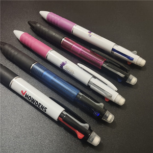 Tùy Chỉnh Khuyến Mại Nhựa Đa Chức Năng 2 + 1 Bóng Bút Bút Chì Cơ Khí Với Tẩy - Product Image 4