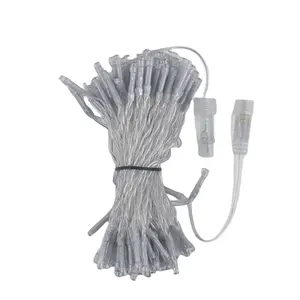 Led Net Rèm cổ tích Ánh sáng chuỗi ấm Pin hoạt động 8 chế độ từ xa hẹn giờ Dimmable vườn Patio lưới chiếu sáng