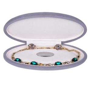 Lancement de nouveaux produits : boîte à bijoux ovale de luxe, boîte à collier exquise, emballage pour bijoux - Product Image 3