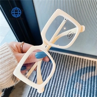 Montures de lunettes optiques Teenyoun de luxe personnalisées, tendance, unisexes, anti-lumière bleue, transparentes, épaisses, carrées, à monture épaisse