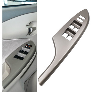 Car <b>Window</b> Regulator <b>Panel</b> Switch Cover Decorative <b>Panel</b> For Toyota Corolla 2007-2013 Matte Finish Plastic Door Trim Kit - Product Image 2