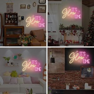 Art mural Esthétique Cowgirls Salon de beauté Décor pour fête Célébration Botox Nail Wax Lash Signes électroniques Glow Time Neon Sign - Product Image 6