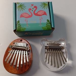 Offre Spéciale livraison rapide bois acrylique 8 clés <span class=keywords><strong>Kalimba</strong></span> cours de musique pour les enfants d'âge préscolaire jouant Mini <span class=keywords><strong>Kalimba</strong></span> pour les enfants - Product Image 1