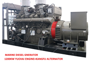 Groupe électrogène diesel Yuchai 20 kW/kVA, 25 kVA, 50 kW/kVA, 100-1200 kW, 1 MW avec alimentation 1/3 phase 24 V CC pour solution d'alimentation de secours industrielle
