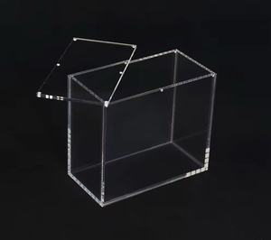 Acrylic hiển thị trong suốt hộp chống bụi Acrylic lưu trữ hộp hiển thị với nắp đậy cho Pokémon thẻ 1999 - Product Image 5