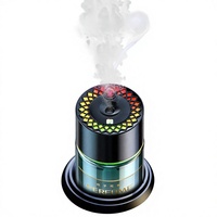 Diffuseur de parfum intelligent pour voiture Amazon Cross-Border avec éclairage d'ambiance, nano-pulvérisation, élimination des odeurs et aromathérapie intérieure