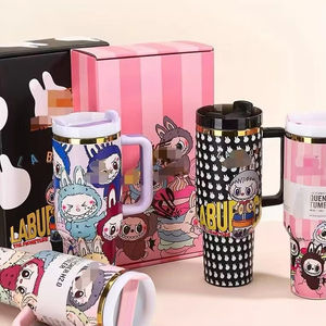 Gobelet isotherme anti-chute en acier inoxydable 304/201 de 40 oz, deuxième génération, version américaine, haute valeur, tendance - Product Image 1